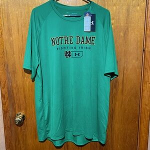 Notre Dame Under Armour Tech Tee Size 2XL